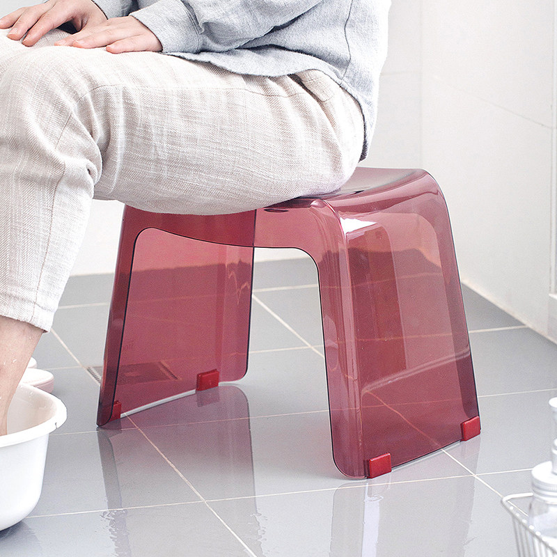 凳子浴凳sp家用塑料浴室防滑老人淋浴洗澡矮凳
