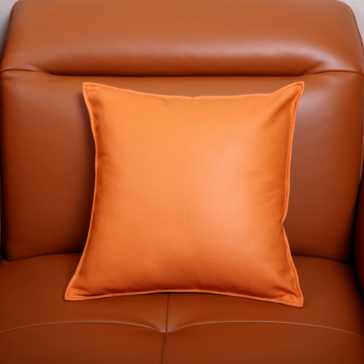 北欧轻奢科技布沙发抱枕纯色现代简约靠垫套含枕芯客厅腰枕靠枕