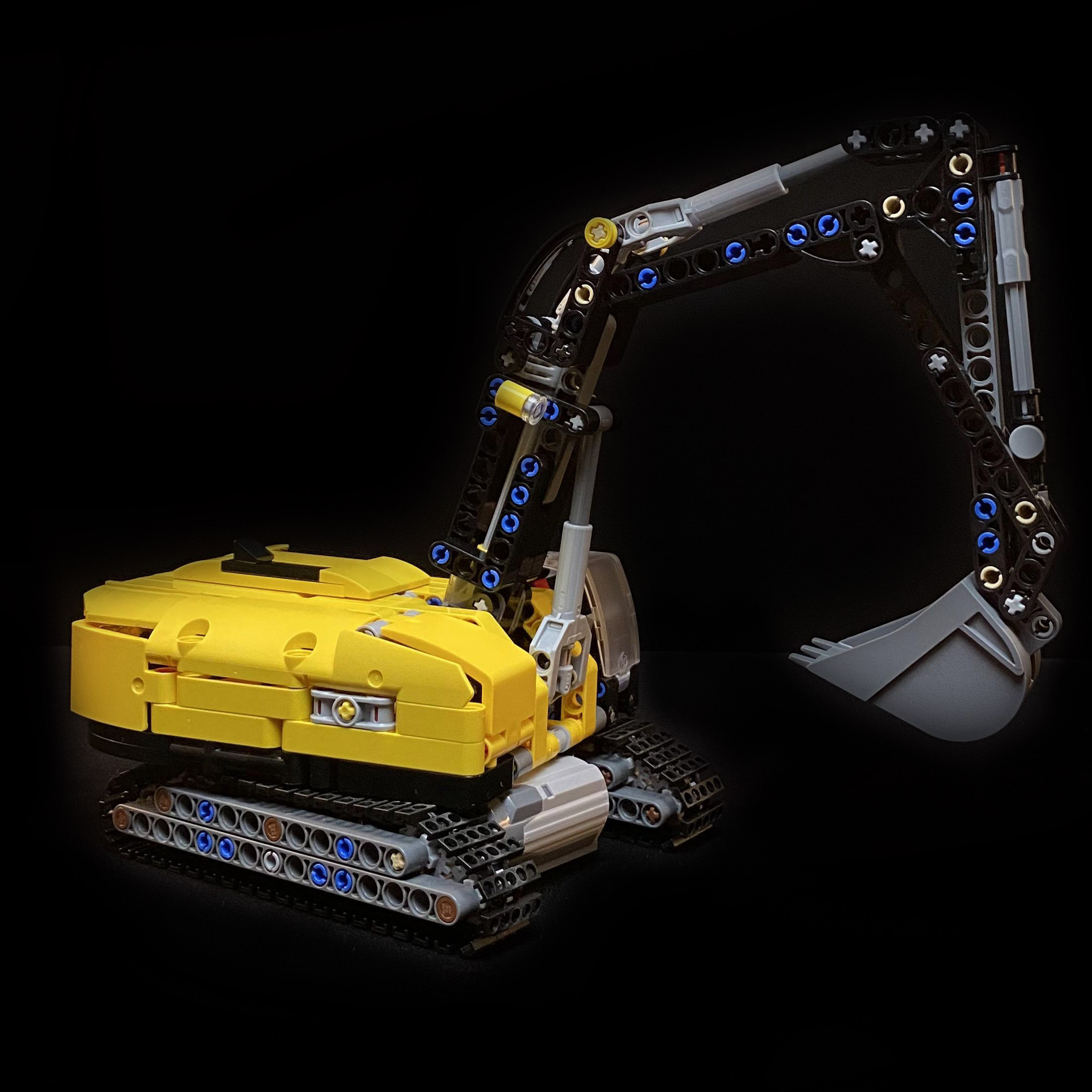 乐高lego42121挖掘机电动遥控改装升级动力动力科科技塑料积木