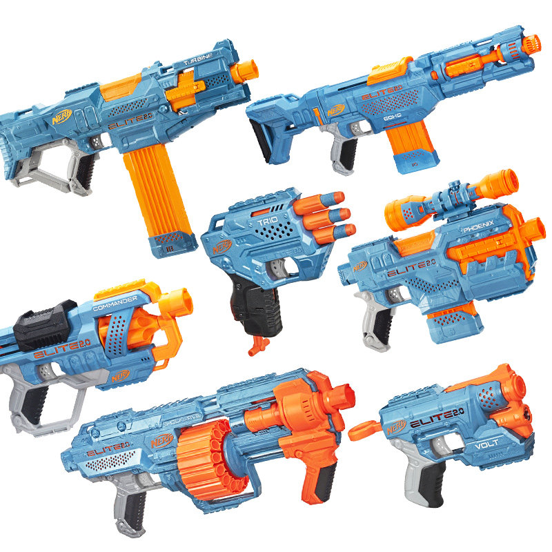 itoy孩之宝nerf热火精英疾风星速火狐发射器软弹软弹枪