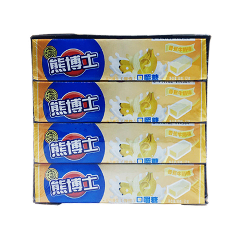徐福记熊博士口嚼52g12条芒果哈密瓜葡萄可乐桔子传统糖果