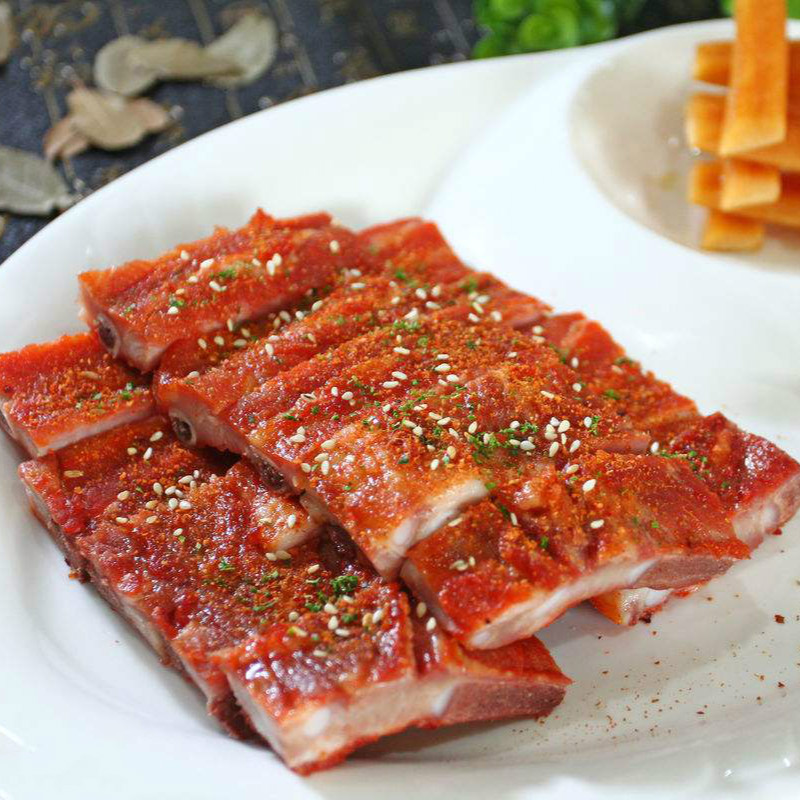 正宗广东腊味特产熟食港式深井烧腊排骨烧鹅炭烧排骨