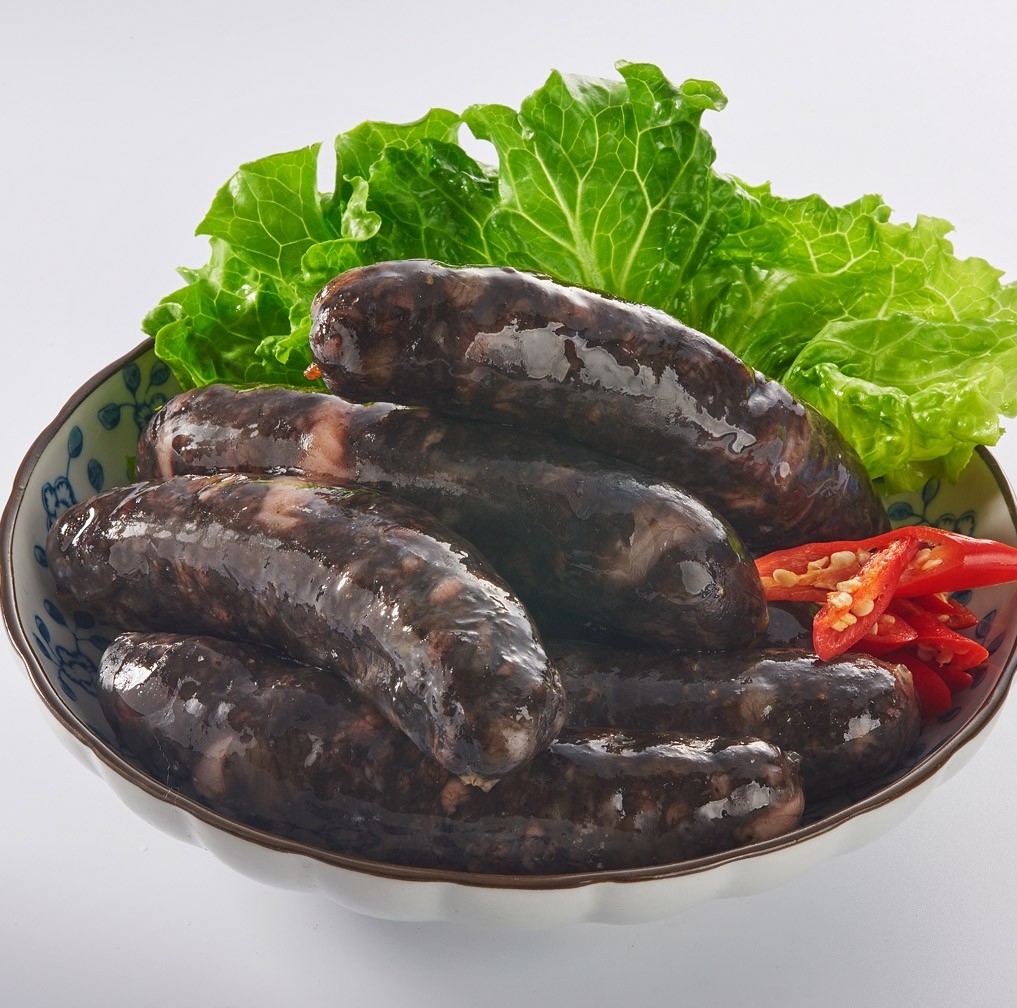 丸滋墨鱼香肠正宗台湾风味纯肉烤肠500克10条肠衣