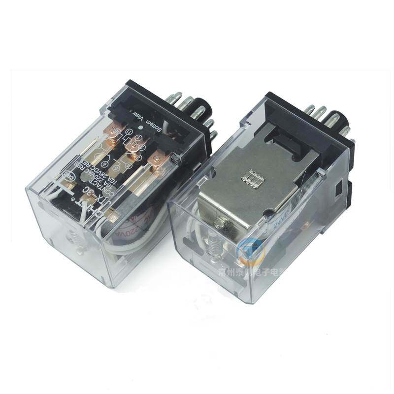 小型继电器正泰电磁11脚大功率jtx-3cac220v继电器