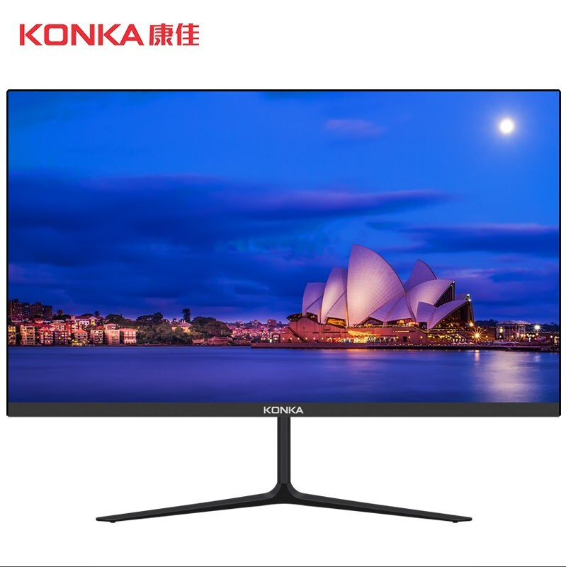 康佳konka23.8英寸75hz支持壁挂家用办公电脑液晶显示器