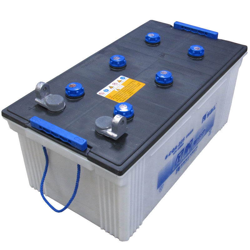 风帆12v225ah蓄电池6cqa225大容量加液加水船舶专用发电机组汽车电瓶