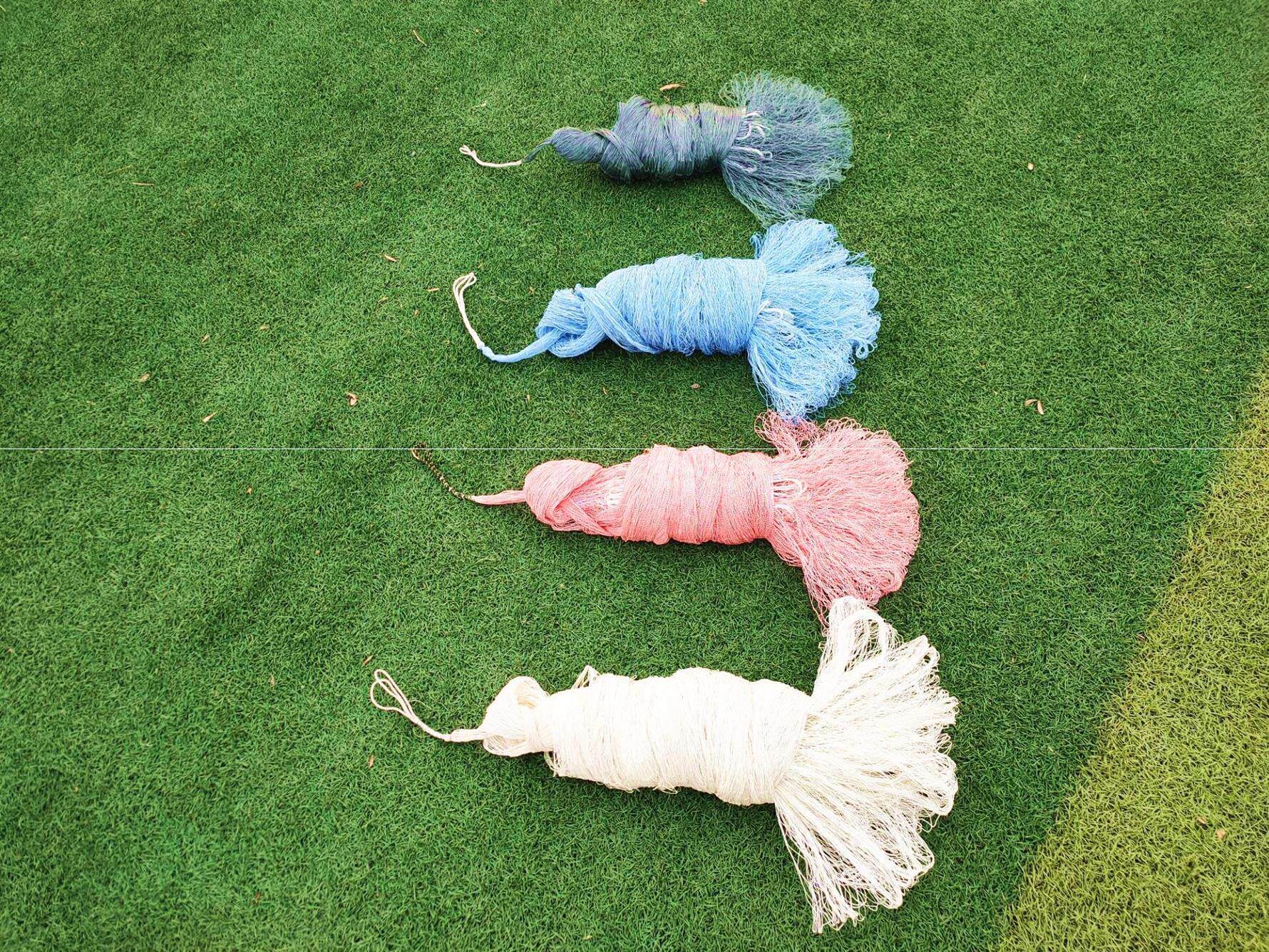 鱼网手工线旋传统撒网一指半纯铅坠轮胎线渔鱼网