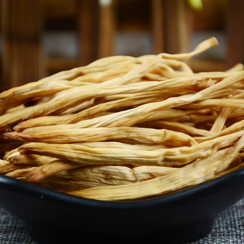 21年散装直条新鲜金针菜大荔无硫干货精选农家干黄花菜
