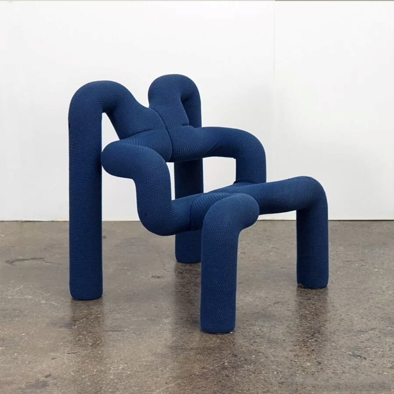 北欧设计师蜘蛛网红艺术ins创意椅子个性扶手椅子