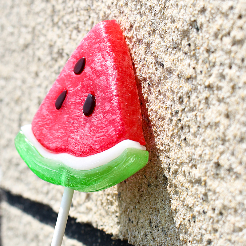 手工diy西瓜棒棒糖创意星空日系糖果波板糖高颜值糖果