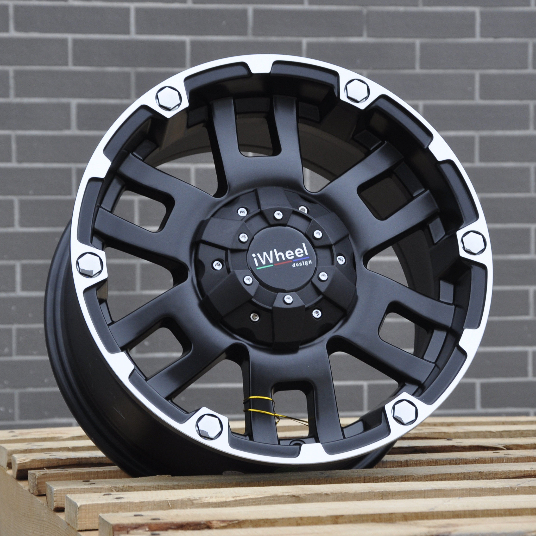 美国越野tuff16 17寸北京bj40 吉普大切诺基 普拉多铝合金轮毂 - 痕风