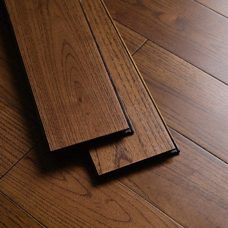 金刚柚木刺槐黑胡桃色原木纯实木地板 免龙骨锁扣地暖 厂家直销