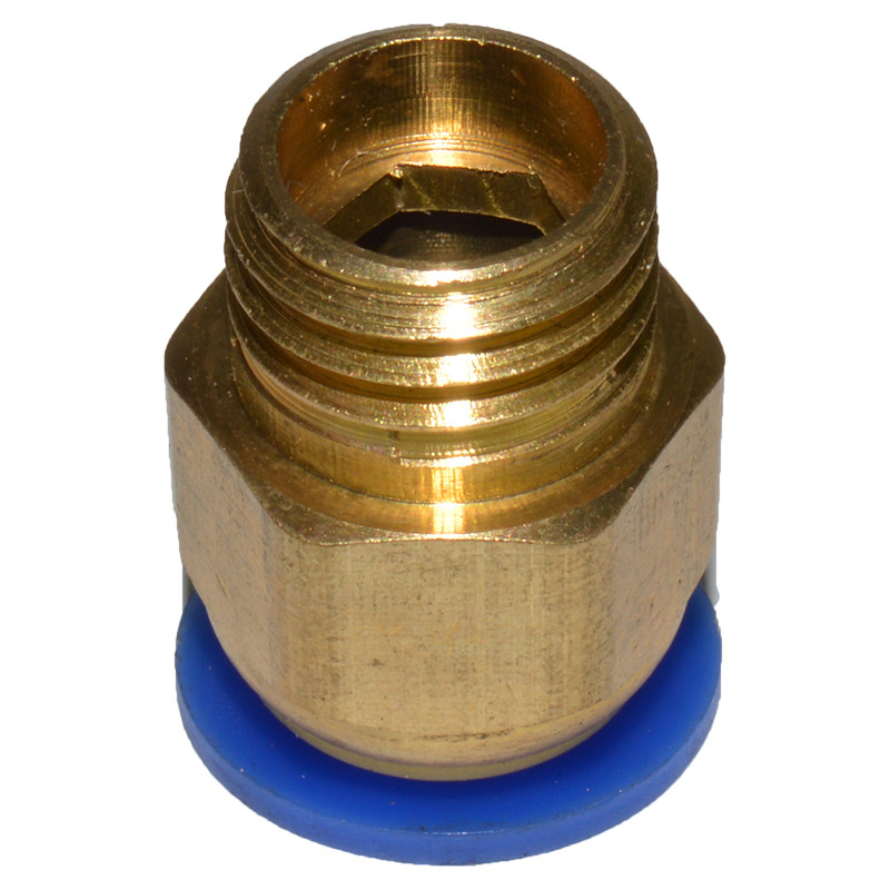 模具快速接头气动元件快插气管直通螺纹pc10014分气动元件