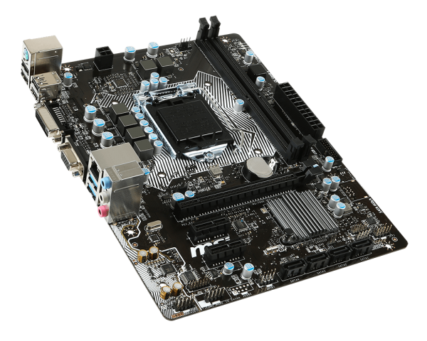 msi微星h110mpro-vdplus电脑主板lga1151全固固态主板