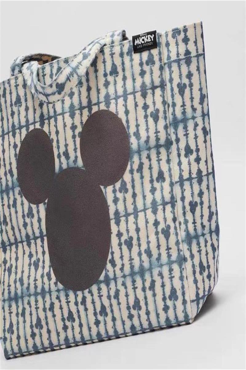 zara女包2021新款女童包时尚时尚迪士尼米老鼠印花挎包