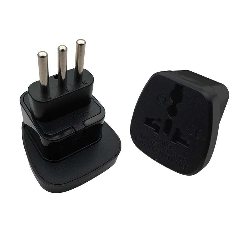 意大利标转国标电源插头插座安全保护适用于米兰转换插头