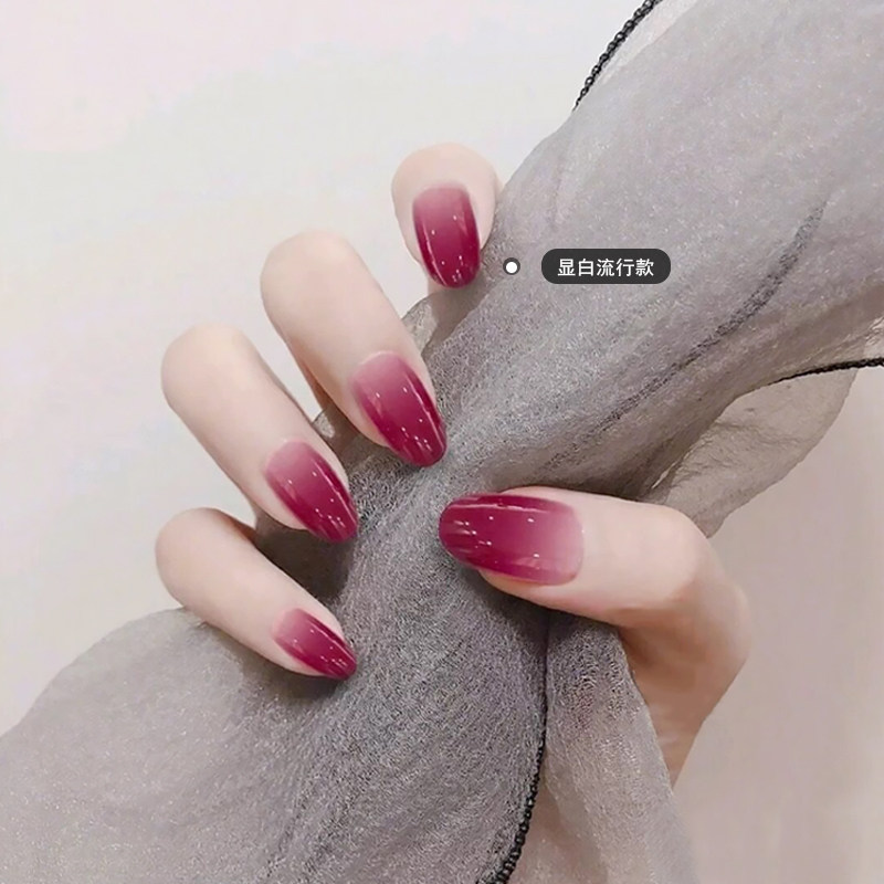 vdn显白美甲流行美流行小红气质指甲油裸色藕粉指甲彩妆