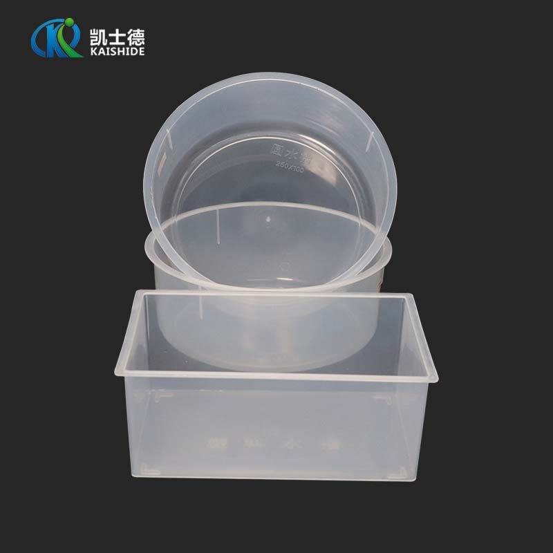 实验室塑料水槽 透明方形水槽塑料圆形化学实验器材器皿耗材 - 痕风的
