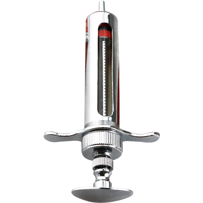 注射针器连续20ml兽用自动可调不锈钢金属注射器畜牧