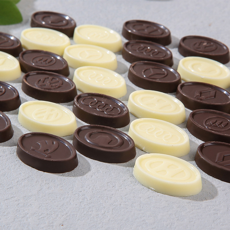 巧克力飞的黑白45g10盒8090儿时怀旧糖果牛奶巧克力制品