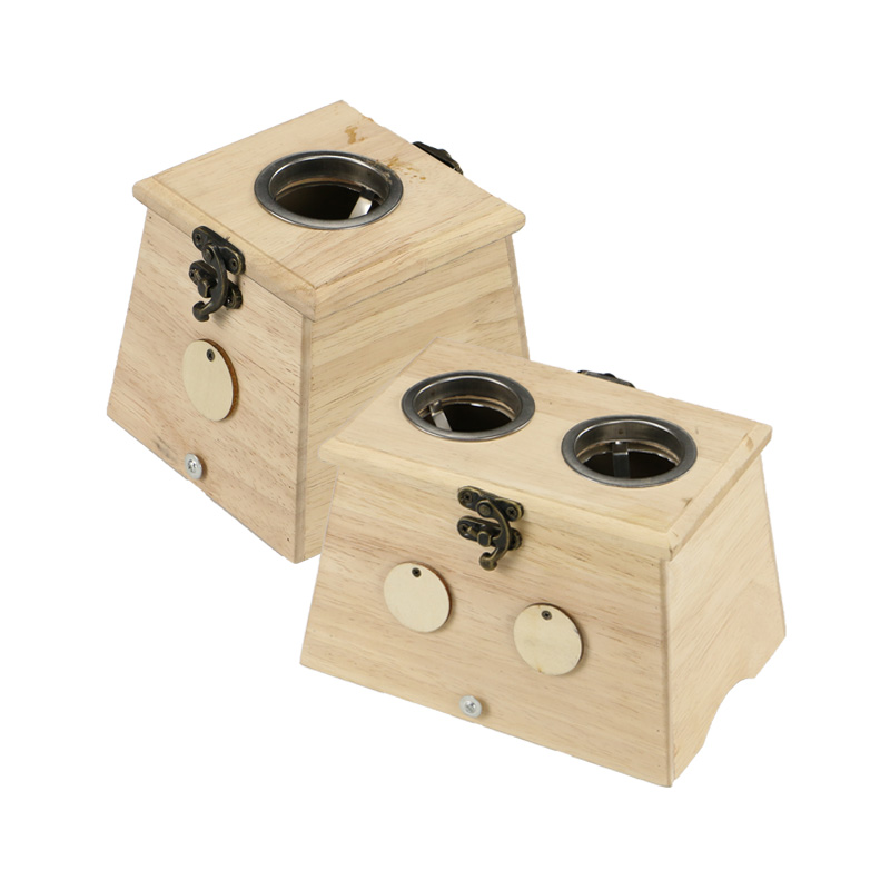 艾灸盒4cm家用雷火灸器具盒子厘米单孔按摩温熏调理器