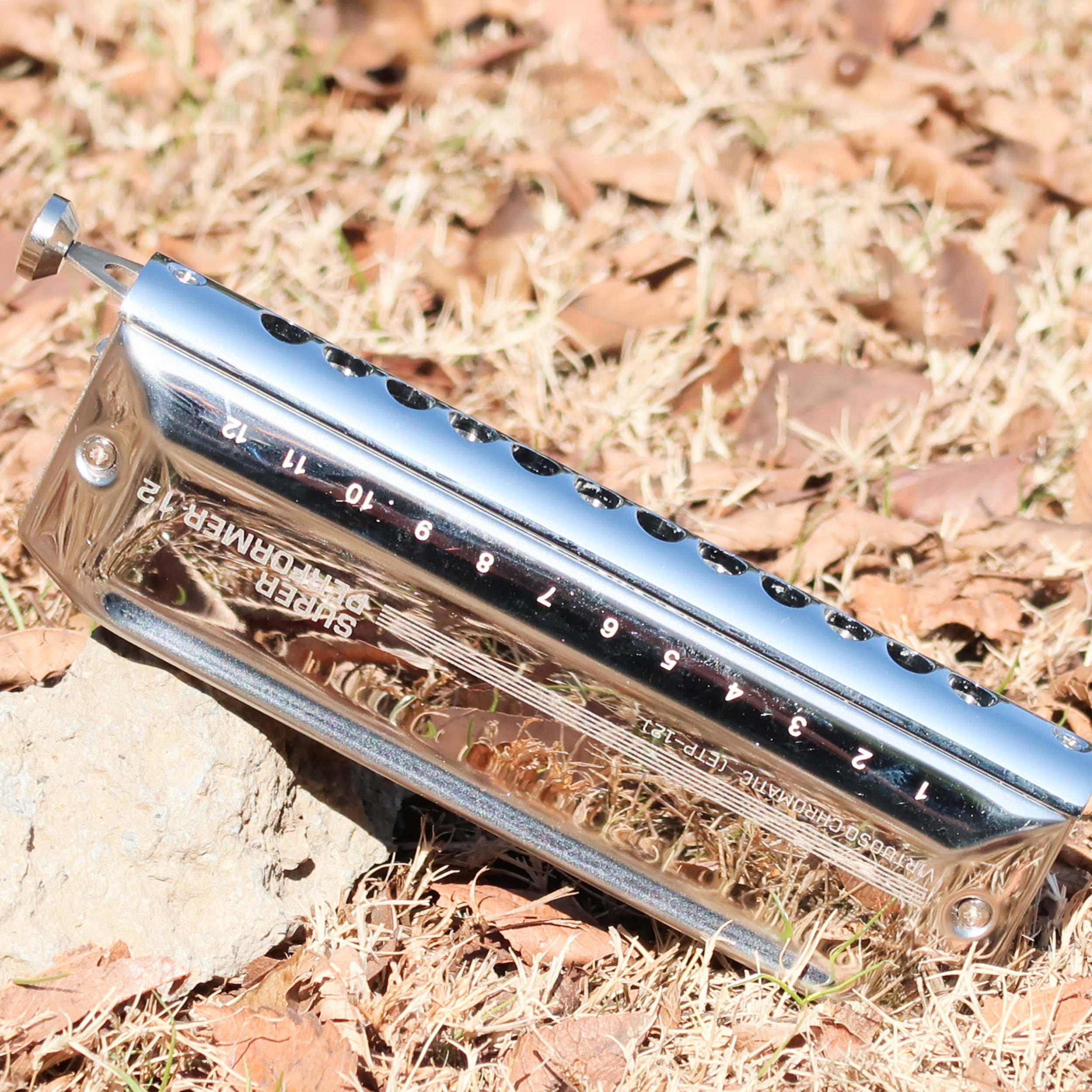 东方鼎钛格演奏者半音音阶口琴12孔16孔etp12金属口琴