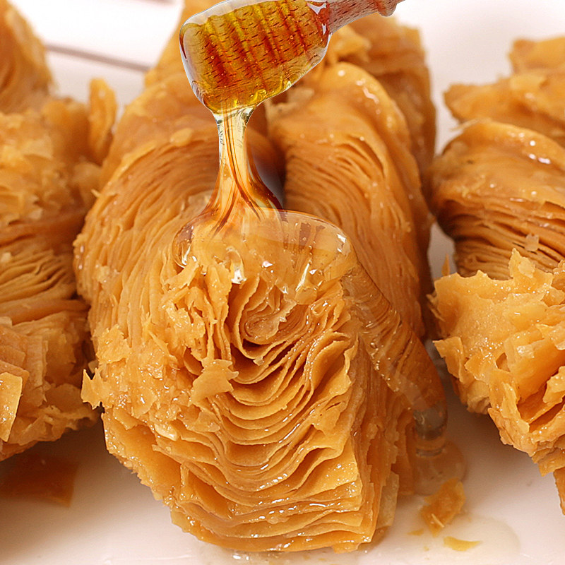 河北特产蜜果子正宗传统糕点手工老式蜂蜜小麻花糖网红零食蜜三刀