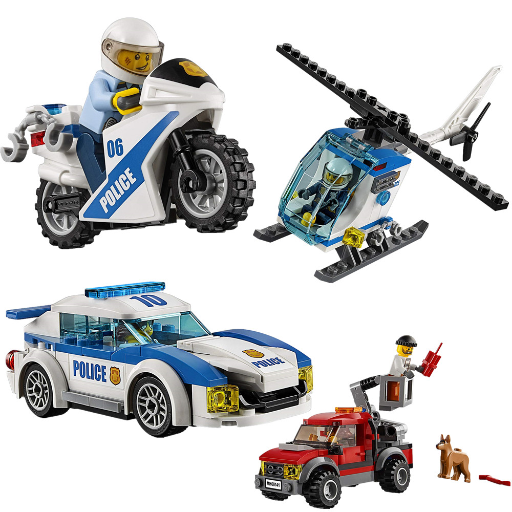 lego乐高60141城市警察总局city积木玩具适用建构