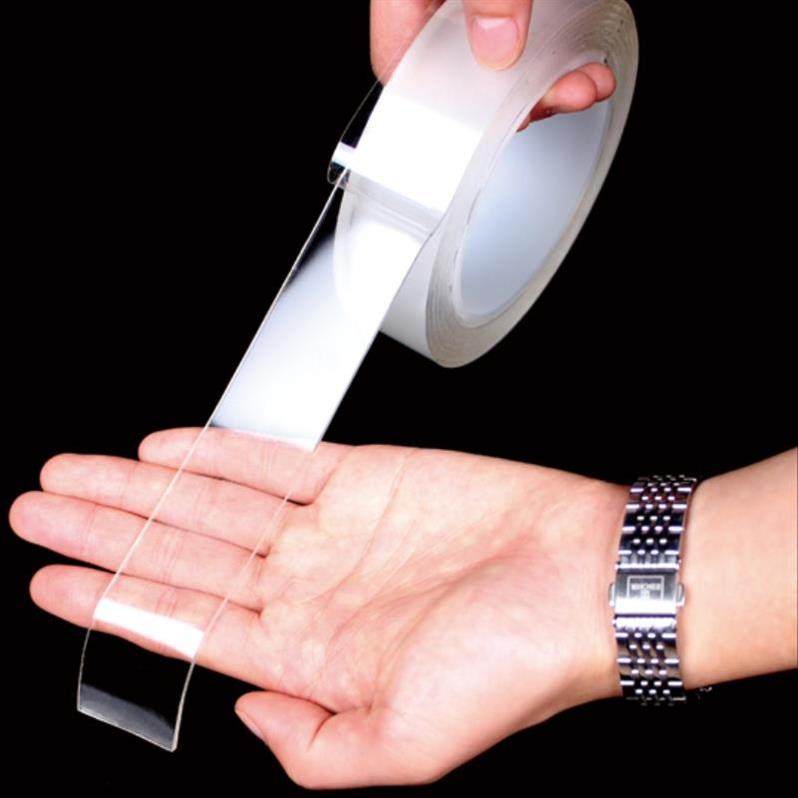 纳米多次双面胶厨卫厕所车用贴条加宽胶卷胶条胶带