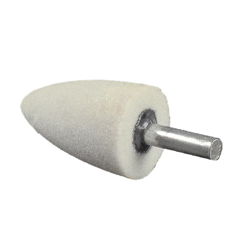 磨头砂轮白刚玉刚玉6mm不锈钢金属圆柱磨头