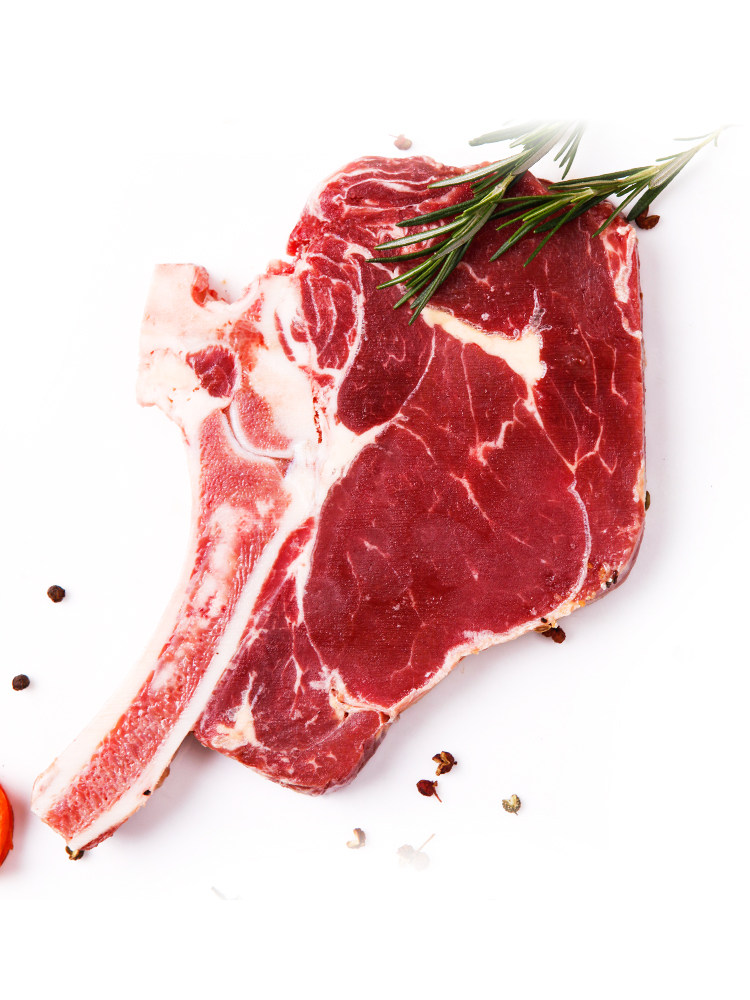 澳洲进口原肉整切战斧牛排套餐团购6份新鲜牛排