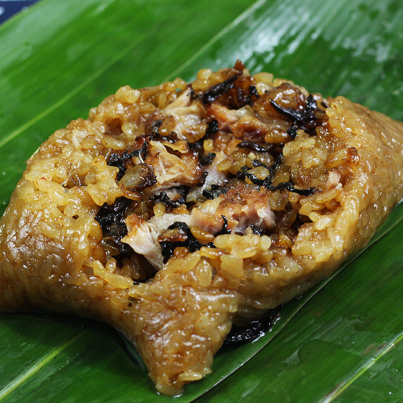 农家手工自制干菜大肉肉粽衢州龙游特产新鲜粽子