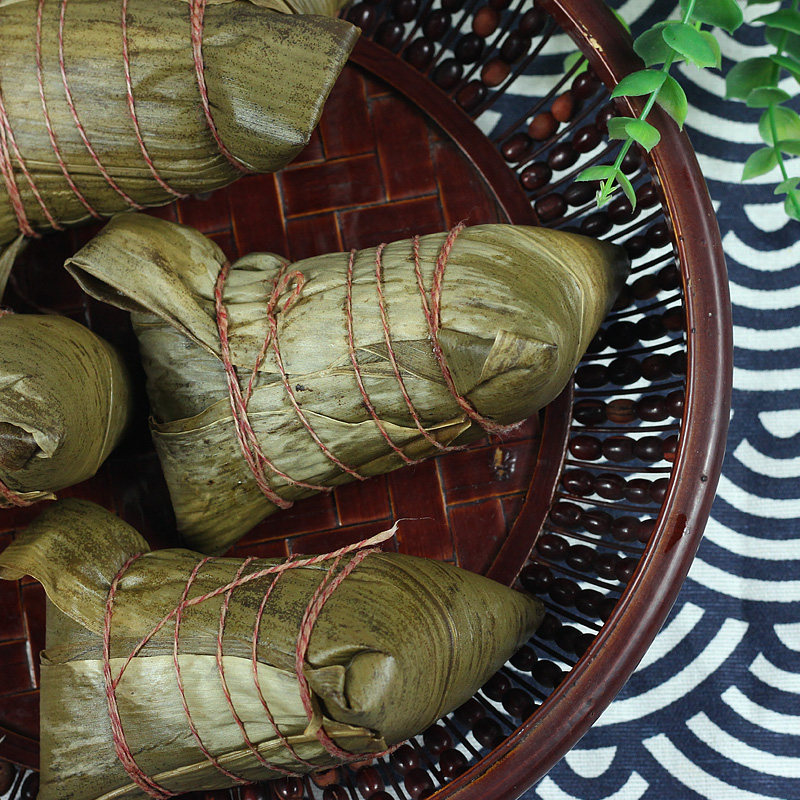 农家手工芋头粽子衢州龙游特产新鲜肉粽子散装早餐美食点心160g*5