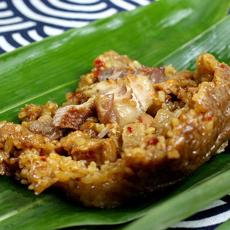 农家手工芋头粽子衢州龙游特产新鲜肉粽子散装早餐美食点心160g*5