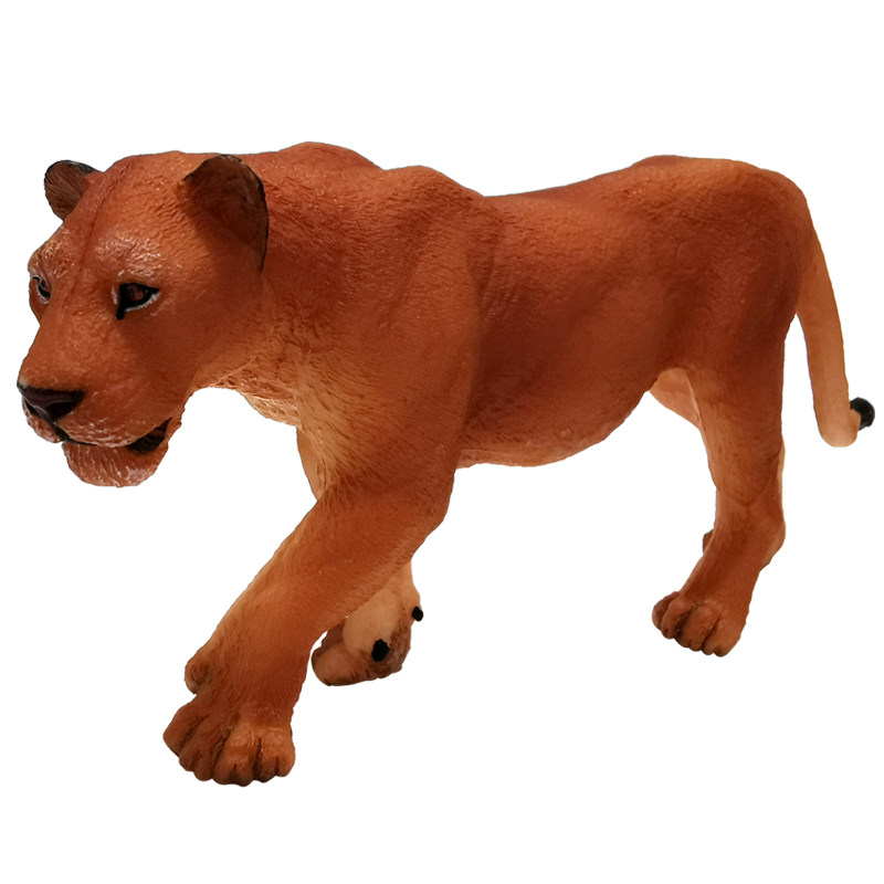 猫科动物母狮摆件法国papo静态模型玩偶狮子玩具仿真
