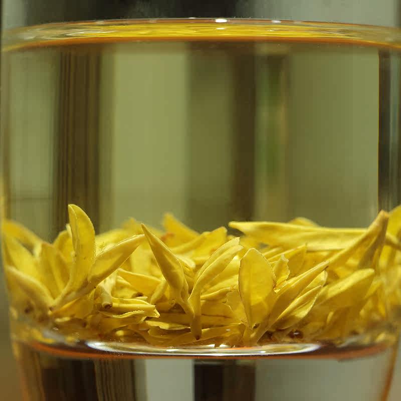 天台明后特级寒山黄茶中1号台山黄金芽黄茶叶黄茶