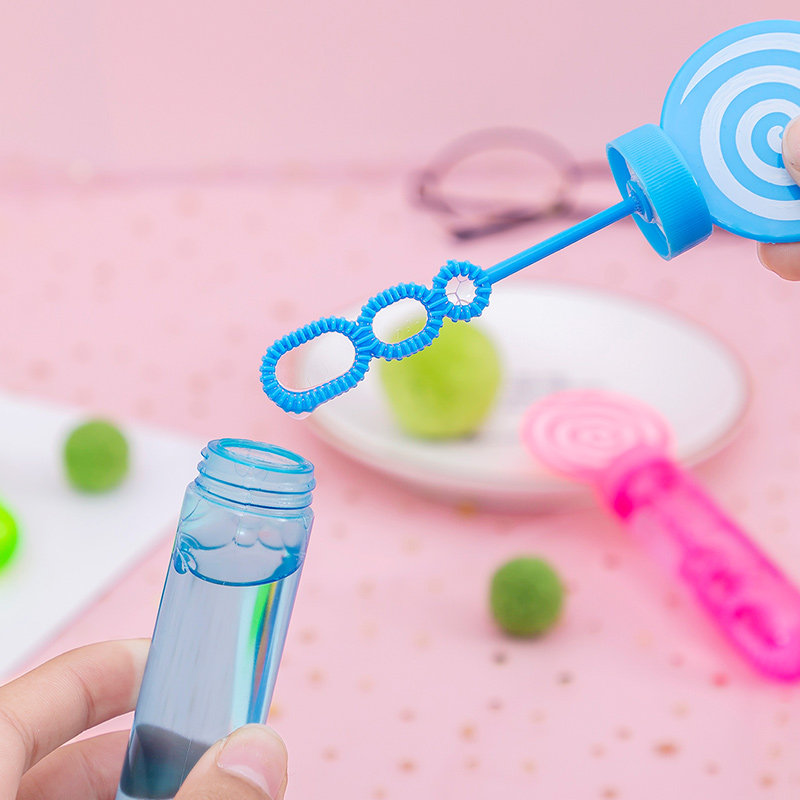 24支迷你泡泡棒管小号吹泡泡水棒儿童玩具泡泡器小瓶装补充液包邮