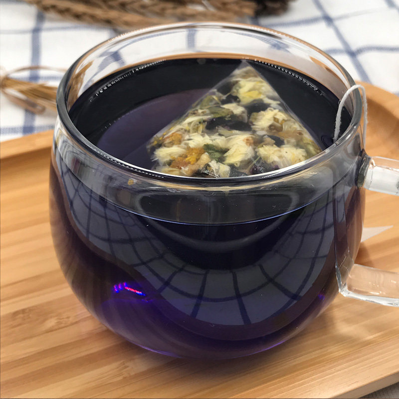 谱儿食刻枸杞花茶三角袋泡杭白菊代用代用