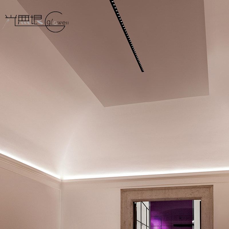 专业flos进口走廊客厅条形射灯led线条嵌入式射灯