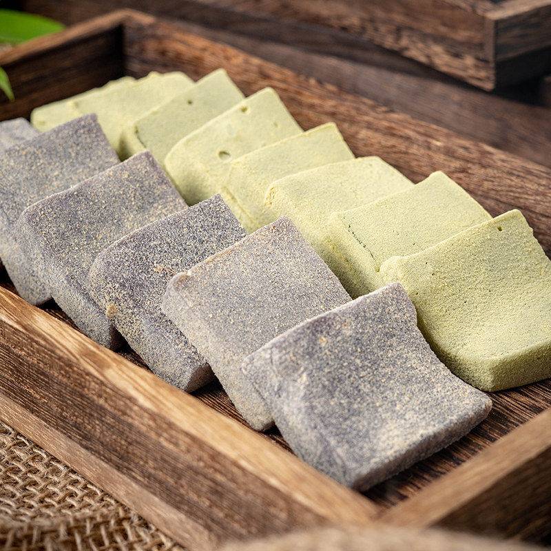 宁波即食糯米乌叶麻糍松花糕点手工波特传统传统中式糕点