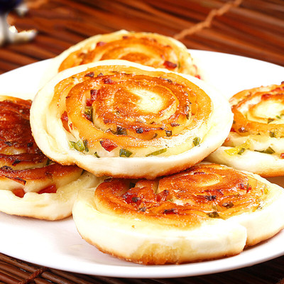 00:00葱油饼420g12个香煎油炸葱花饼点心面点速冻早餐小吃煎饼半成品