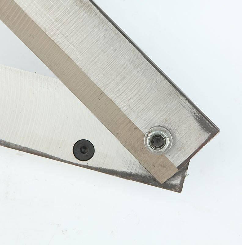 小扎刀秸杆大蒜铡刀斩骨铁皮排骨冻鱼烧腊店剁其他刀