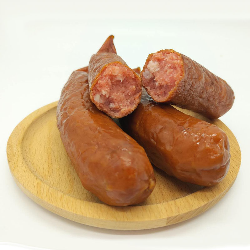 哈尔滨红肠蒜味双鹿手工香肠真空真空包包装烤肠香肠