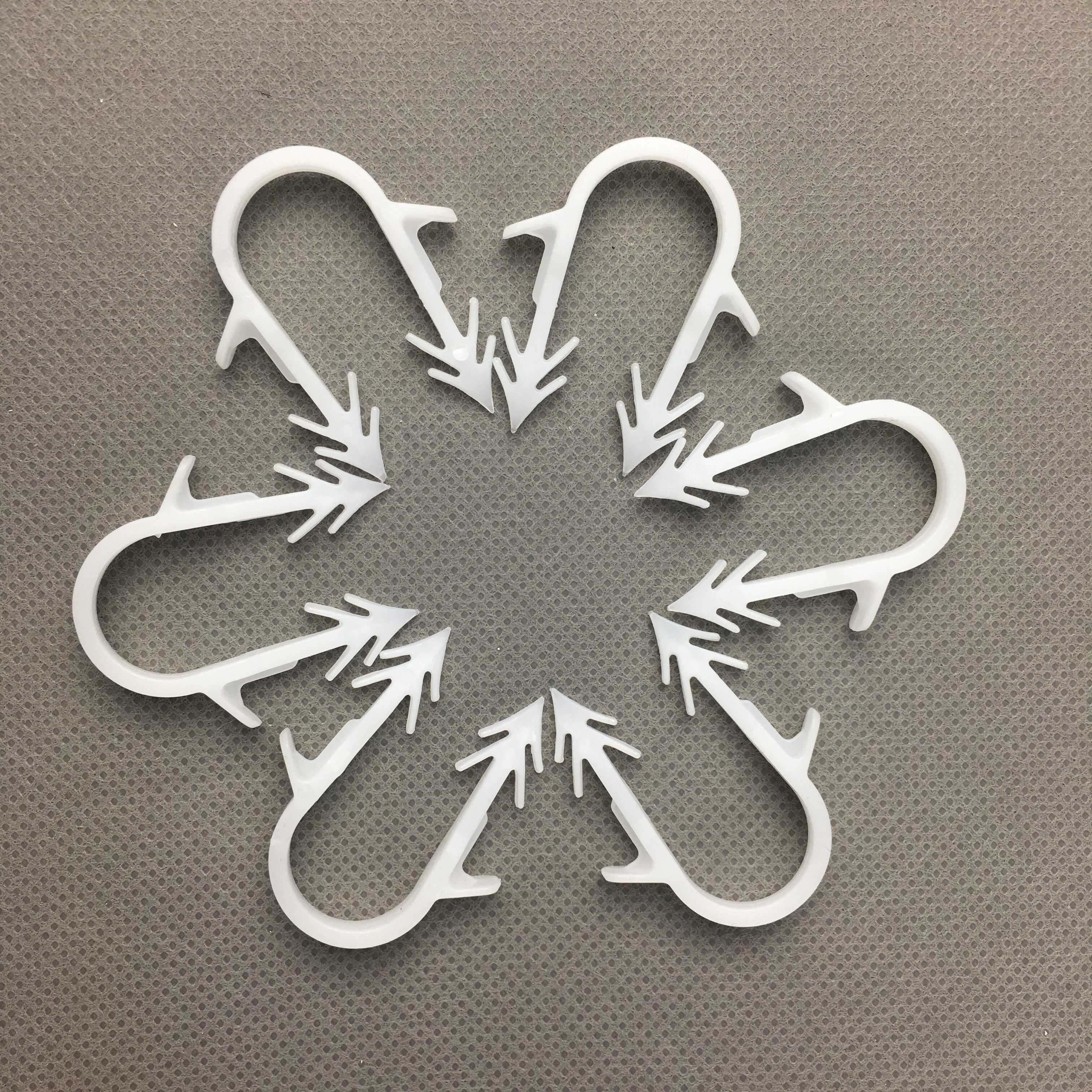 bluesky地暖卡钉地热塑料卡子塑料地暖卡丁苯板塑料卡钉 地暖卡子