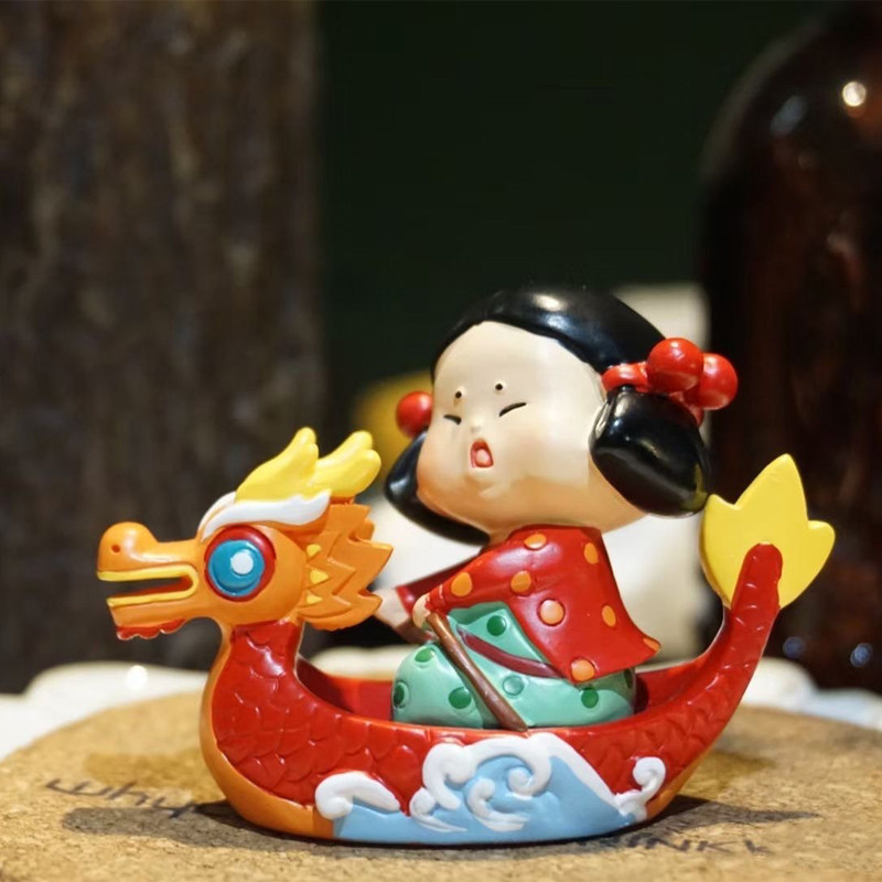 西安旅游玩偶公仔手办摆件盲盒卡通仕女文创唐仕女潮玩盲盒