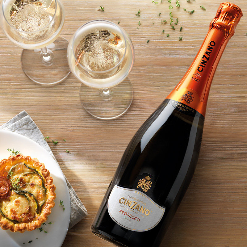cinzano仙山露普赛寇高档香槟白葡萄酒意大利doc起泡起泡及香槟葡萄酒
