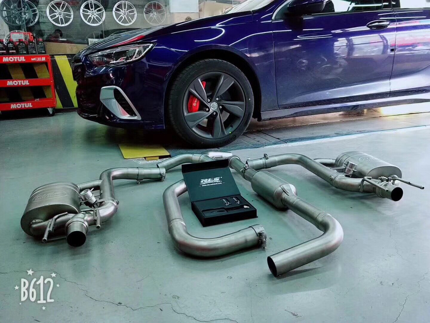 君威排气管新君威gs改装res智能可变电子阀门排气管