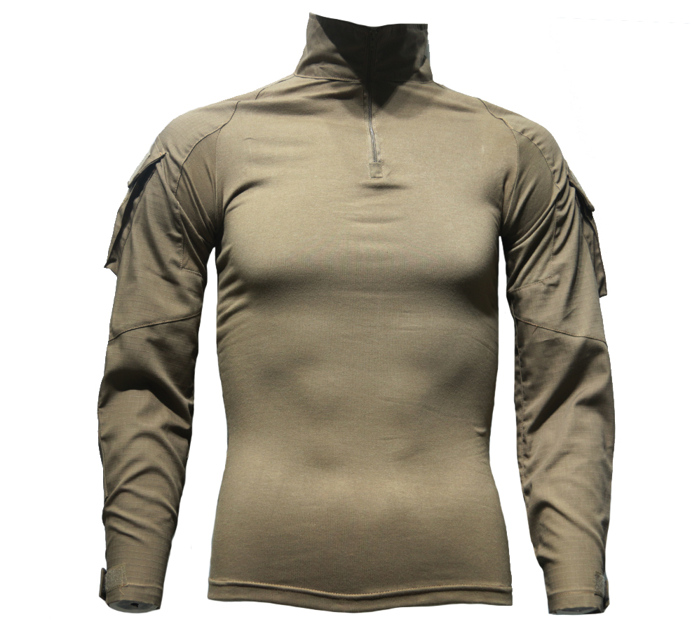 德毅营户外 战术迷彩作战长袖紧身上衣青蛙服 战术紧身衣长袖t恤