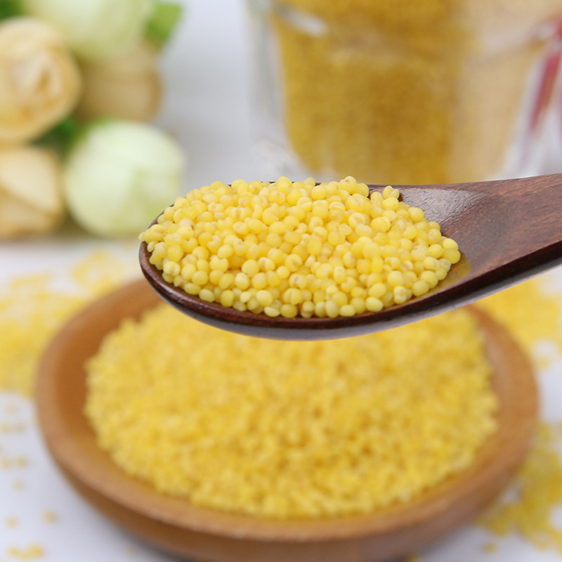 400g月子米月小黄东北粗粮五谷杂粮小米香黄禾谷小米