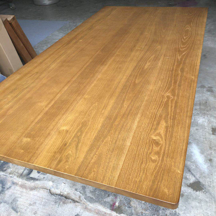 实木木板定制松木长方形办公桌面板榆木台面原木搁板